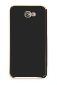 Samsung Galaxy J7 Prime Kılıf Volet Silikon - Siyah