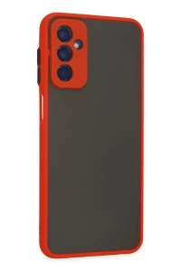 Samsung Galaxy M13 Kılıf Montreal Silikon Kapak - Kırmızı