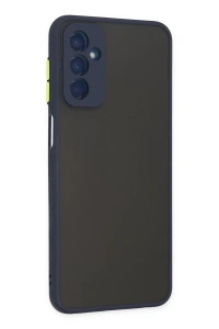 Samsung Galaxy M13 Kılıf Montreal Silikon Kapak - Lacivert