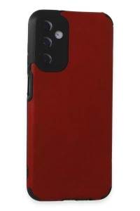 Samsung Galaxy M14 5G Kılıf Loop Deri Silikon - Kırmızı