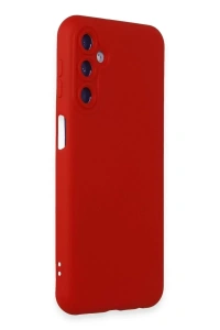 Samsung Galaxy M14 5G Kılıf Nano içi Kadife Silikon - Kırmızı