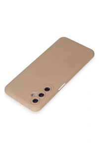 Samsung Galaxy M14 5G Kılıf Nano içi Kadife Silikon - Pudra