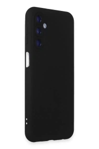 Samsung Galaxy M14 5G Kılıf Nano içi Kadife Silikon - Siyah