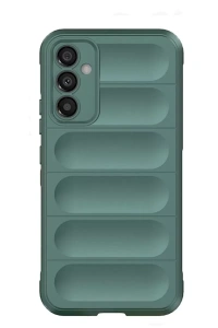 Samsung Galaxy M14 5G Kılıf Optimum Silikon - Koyu Yeşil