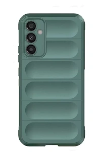 Samsung Galaxy M14 5G Kılıf Optimum Silikon - Koyu Yeşil