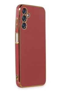 Samsung Galaxy M14 5G Kılıf Volet Silikon - Kırmızı
