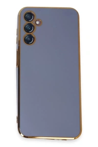 Samsung Galaxy M14 5G Kılıf Volet Silikon - Mavi