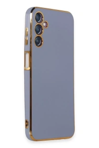 Samsung Galaxy M14 5G Kılıf Volet Silikon - Mavi