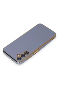 Samsung Galaxy M14 5G Kılıf Volet Silikon - Mavi