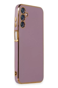 Samsung Galaxy M14 5G Kılıf Volet Silikon - Mor