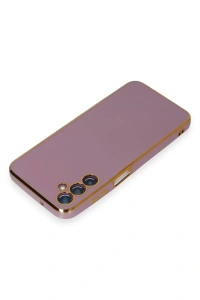 Samsung Galaxy M14 5G Kılıf Volet Silikon - Mor