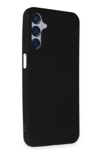Samsung Galaxy M15 Kılıf First Silikon - Siyah