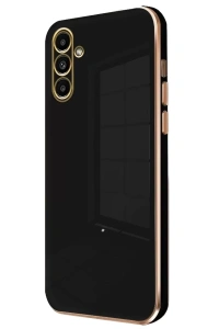 Samsung Galaxy M15 Kılıf Volet Silikon - Siyah