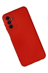 Samsung Galaxy M23 Kılıf Nano içi Kadife Silikon - Kırmızı