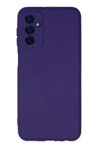 Samsung Galaxy M23 Kılıf Nano içi Kadife Silikon - Mor