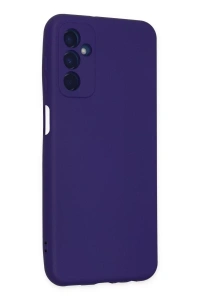 Samsung Galaxy M23 Kılıf Nano içi Kadife Silikon - Mor