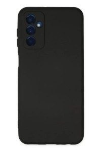 Samsung Galaxy M23 Kılıf Nano içi Kadife Silikon - Siyah