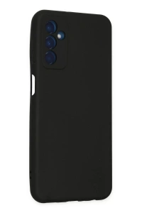 Samsung Galaxy M23 Kılıf Nano içi Kadife Silikon - Siyah
