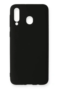 Samsung Galaxy M30 Kılıf First Silikon - Siyah