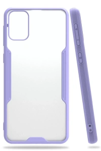 Samsung Galaxy M31 Kılıf Platin Silikon - Lila