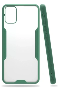 Samsung Galaxy M31 Kılıf Platin Silikon - Yeşil