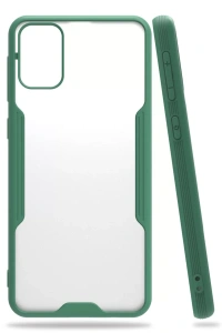 Samsung Galaxy M31 Kılıf Platin Silikon - Yeşil