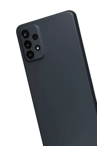 Samsung Galaxy M31S Kılıf First Silikon - Siyah