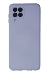 Samsung Galaxy M33 Kılıf Nano içi Kadife Silikon - Lila