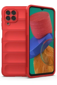 Samsung Galaxy M33 Kılıf Optimum Silikon - Kırmızı
