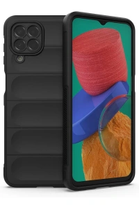Samsung Galaxy M33 Kılıf Optimum Silikon - Siyah