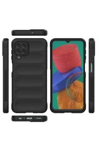 Samsung Galaxy M33 Kılıf Optimum Silikon - Siyah