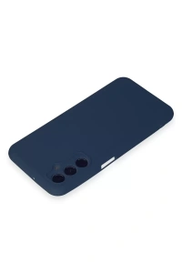 Samsung Galaxy M34 5G Kılıf First Silikon - Lacivert