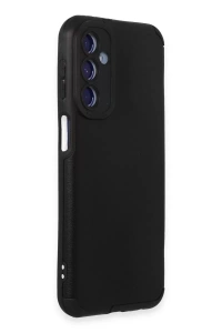 Samsung Galaxy M34 5G Kılıf Loop Deri Silikon - Siyah