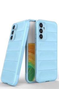 Samsung Galaxy M34 5G Kılıf Optimum Silikon - Sky Blue