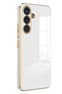 Samsung Galaxy M34 5G Kılıf Volet Silikon - Beyaz