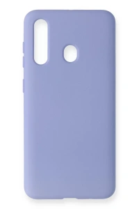 Samsung Galaxy M40 Kılıf Nano içi Kadife Silikon - Lila