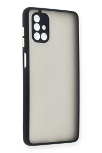 Samsung Galaxy M51 Kılıf Montreal Silikon Kapak - Lacivert
