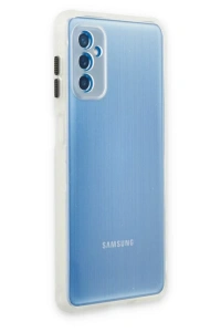 Samsung Galaxy M52 5G Kılıf Miami Şeffaf Silikon - Şeffaf