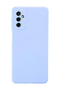 Samsung Galaxy M52 5G Kılıf Nano içi Kadife Silikon - Lila