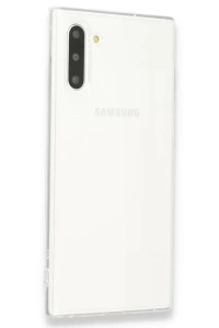Samsung Galaxy Note 10 Kılıf Lüx Şeffaf Silikon
