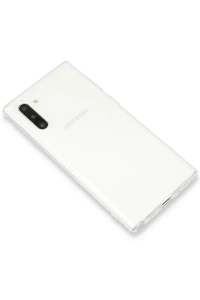 Samsung Galaxy Note 10 Kılıf Lüx Şeffaf Silikon