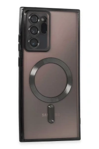 Samsung Galaxy Note 20 Ultra Kılıf Kross Magneticsafe Kapak - Siyah