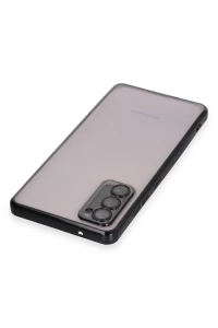 Samsung Galaxy S20 FE Kılıf Lensli Silikon - Siyah