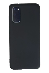 Samsung Galaxy S20 Kılıf Nano içi Kadife Silikon - Lacivert