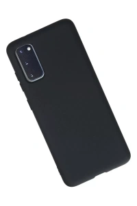 Samsung Galaxy S20 Kılıf Nano içi Kadife Silikon - Lacivert