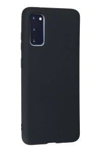 Samsung Galaxy S20 Kılıf Nano içi Kadife Silikon - Lacivert