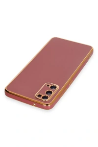 Samsung Galaxy S20 Kılıf Volet Silikon - Kırmızı