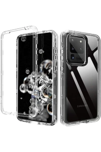 Samsung Galaxy S20 Plus Kılıf Lüx Şeffaf Silikon