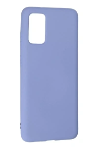 Samsung Galaxy S20 Plus Kılıf Nano içi Kadife Silikon - Lila