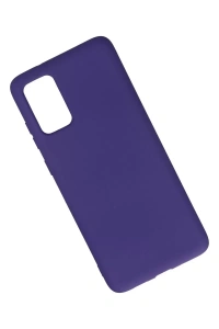 Samsung Galaxy S20 Plus Kılıf Nano içi Kadife Silikon - Mor